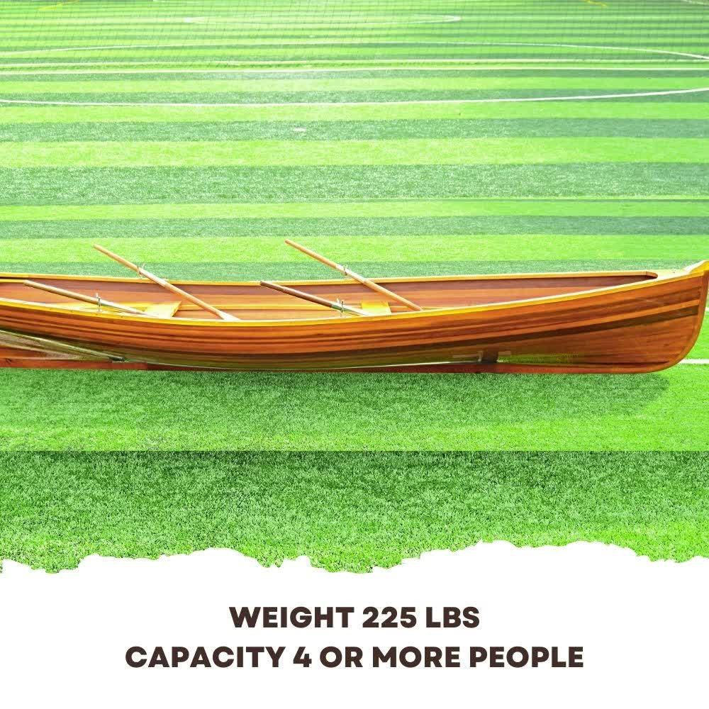 REAL WHITEHALL DINGHY TRANSOM CUT OUT 17 | Wooden Kayak |  Boat | Canoe with Paddles for fishing and water sports For Wholesale