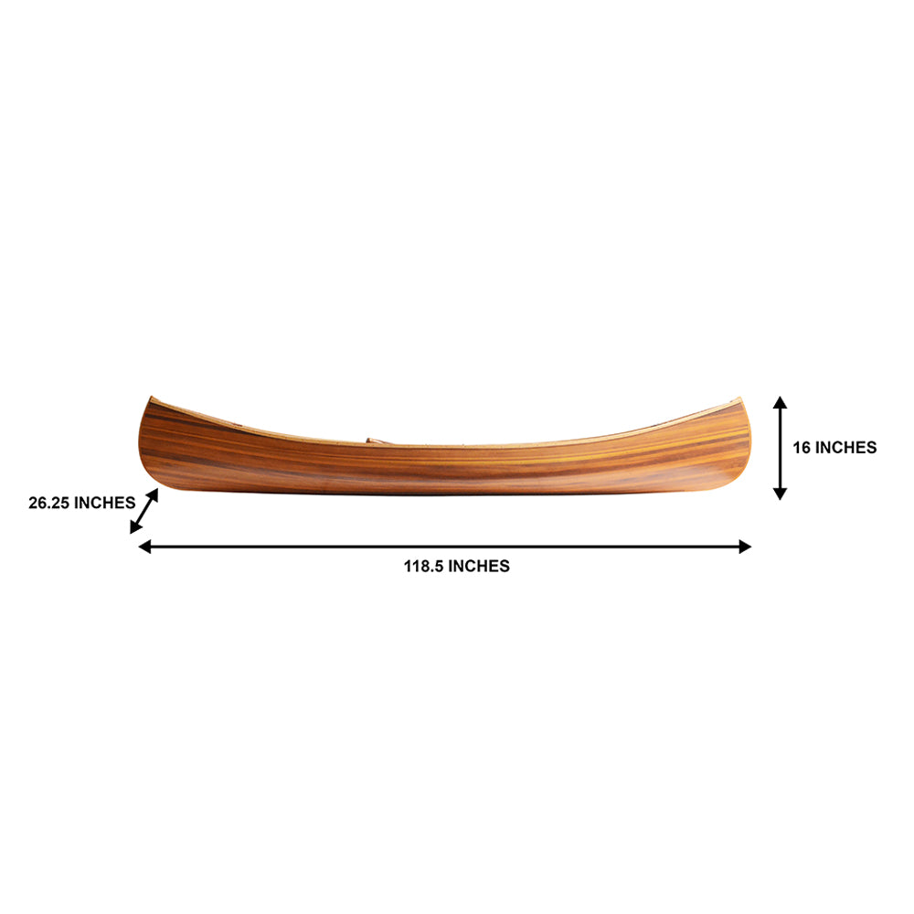 CANOE WITH RIBS CURVED BOW MATTE FINISH 10Â€™ L300 | Wooden Kayak | Boat | Canoe with Paddles for fishing and water sports For Wholesale
