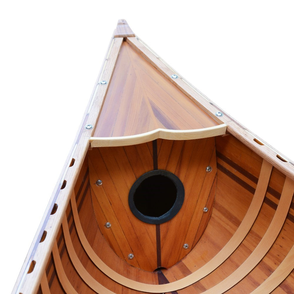 CANOE WITH RIBS MATTE FINISH- 6'L | Wooden Kayak | Boat | Canoe with Paddles for fishing and water sports For Wholesale
