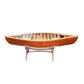 CANOE TABLE 5 FEET | High-quality | Fully Assembled Wooden Ship Model For Wholesale