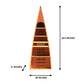 CANOE BOOK SHELF | High-quality | Fully Assembled Wooden Ship Model For Wholesale