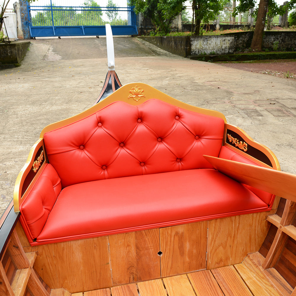 VENETIAN GONDOLA REAL BOAT 15 FEET CUSTOM MADE | Wooden Kayak |  Boat | Canoe with Paddles for fishing and water sports For Wholesale