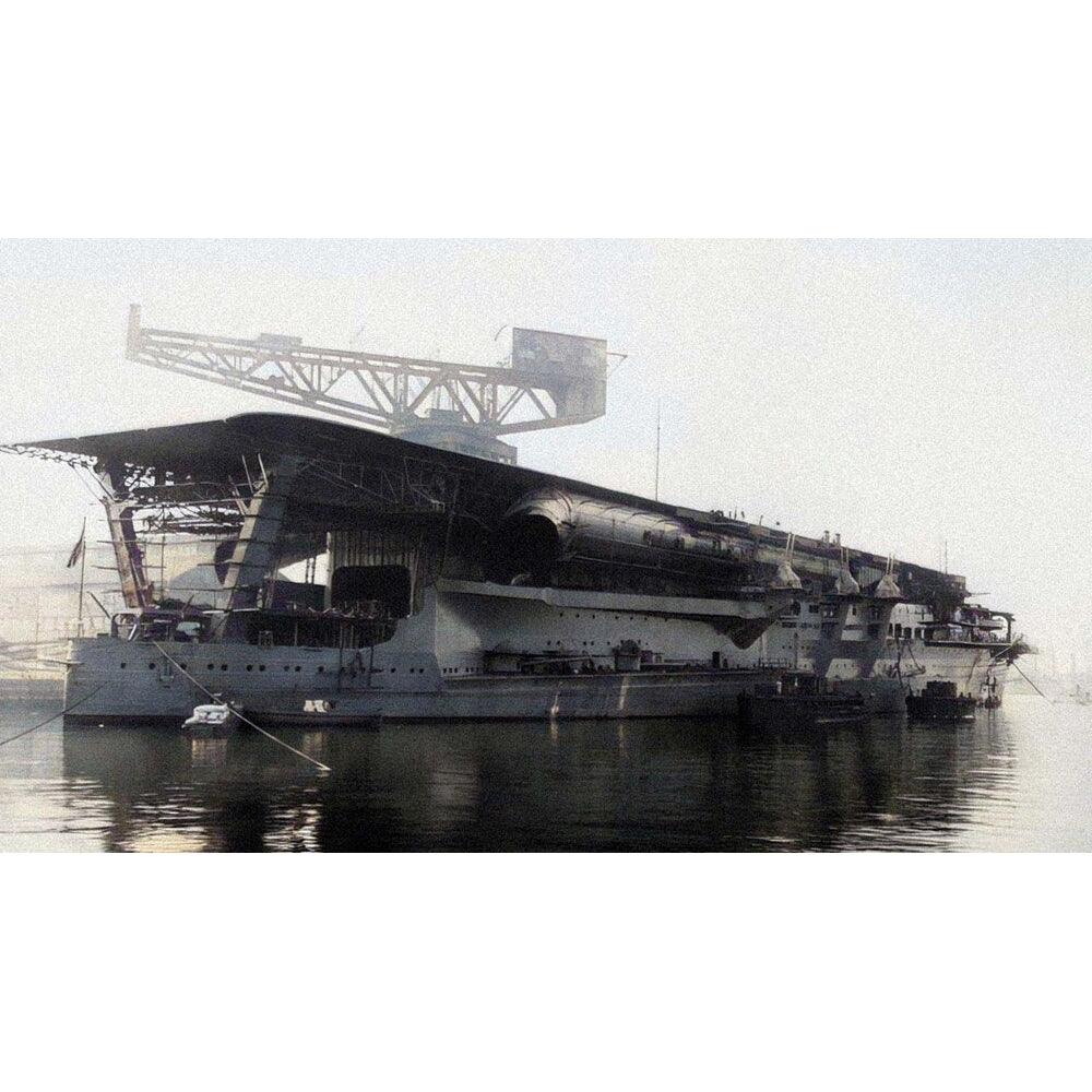Japanese Kaga (1941) 36 Inches Aircraft Carrier Model