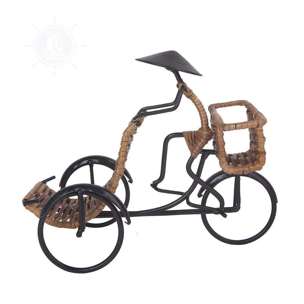 ASIAN STYLE RICKSHAW DRIVER CARD HOLDER