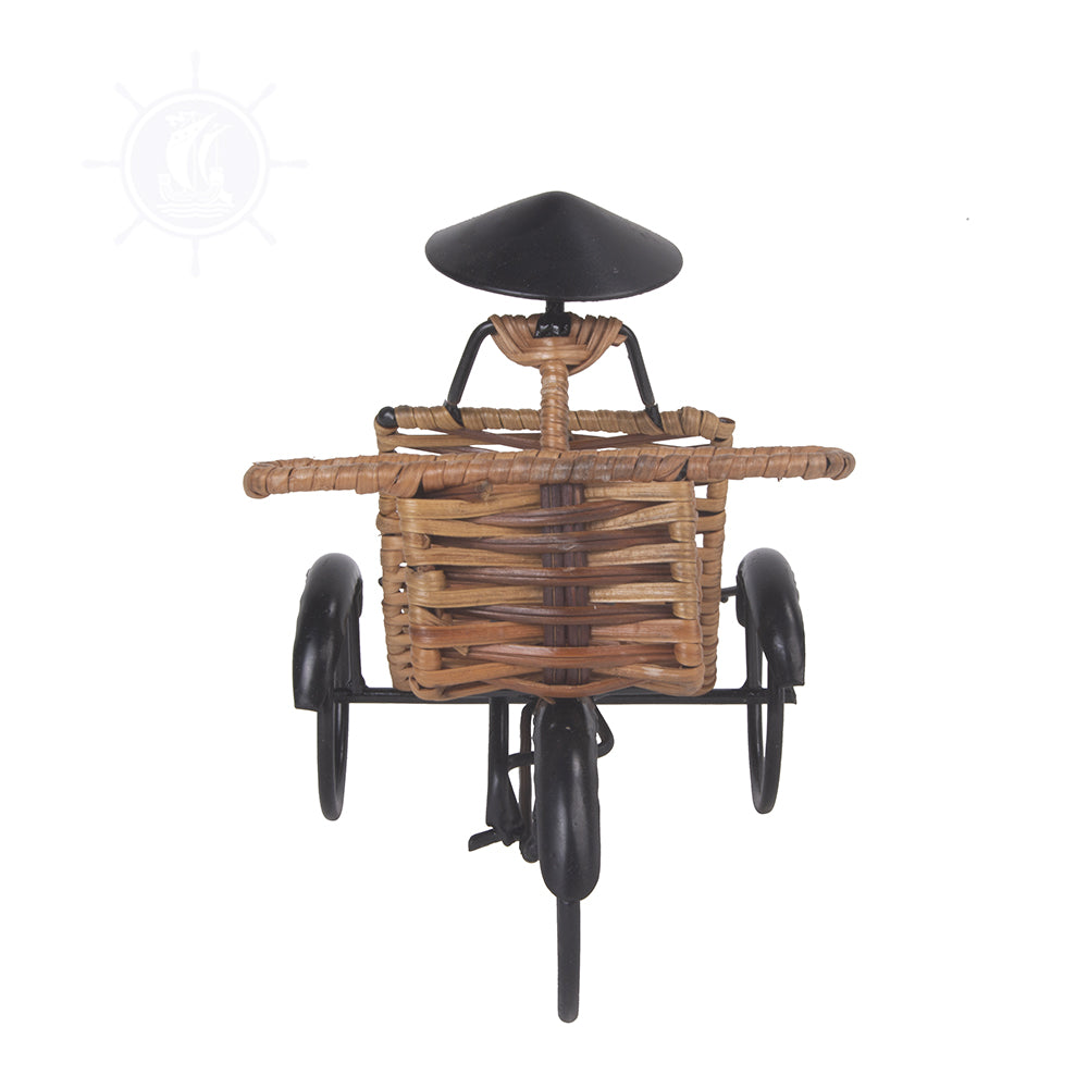 ASIAN STYLE RICKSHAW DRIVER CARD HOLDER