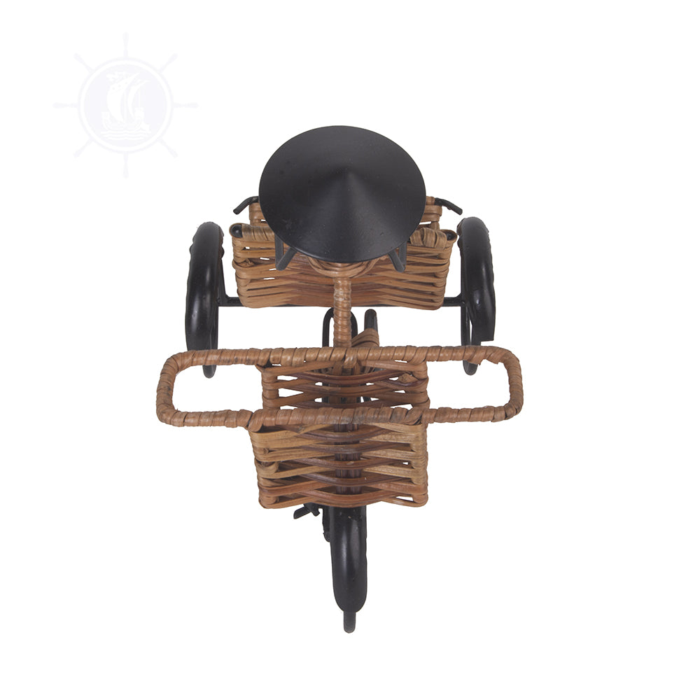 ASIAN STYLE RICKSHAW DRIVER CARD HOLDER
