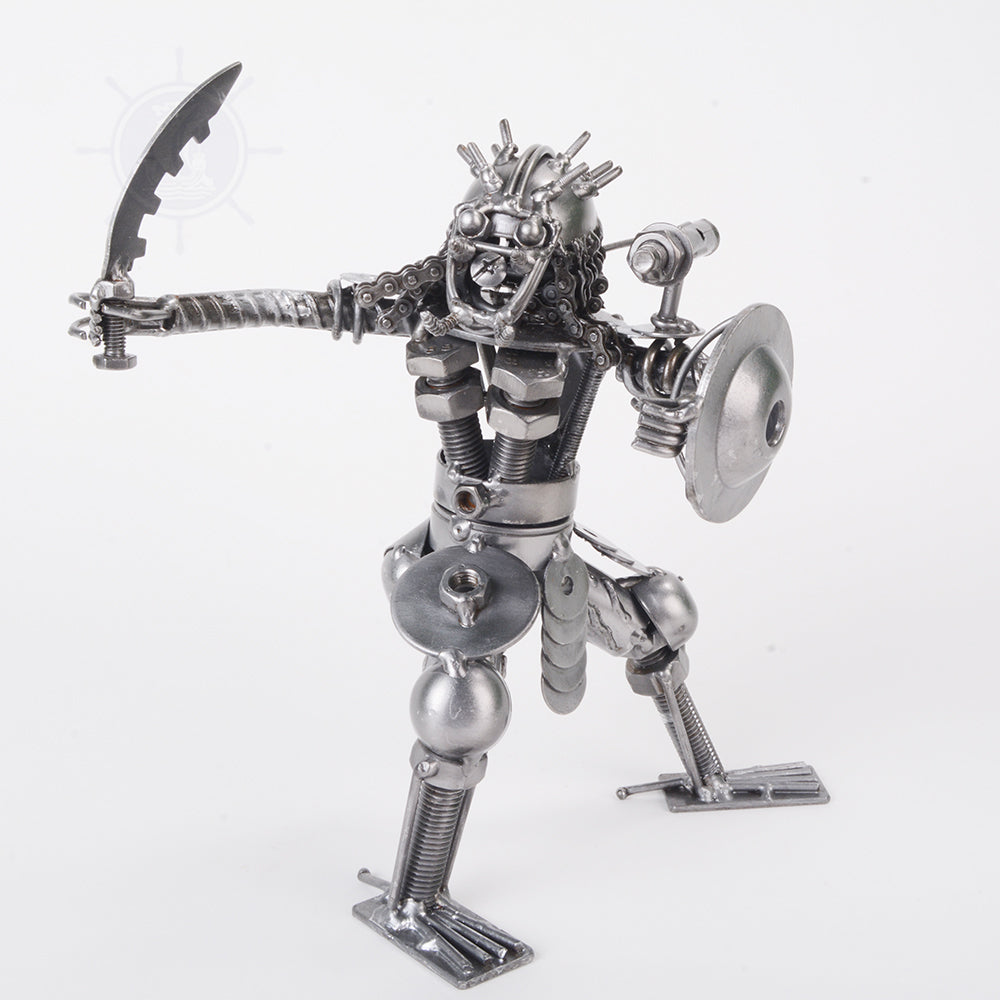 Metal Predator with Shield & Sword