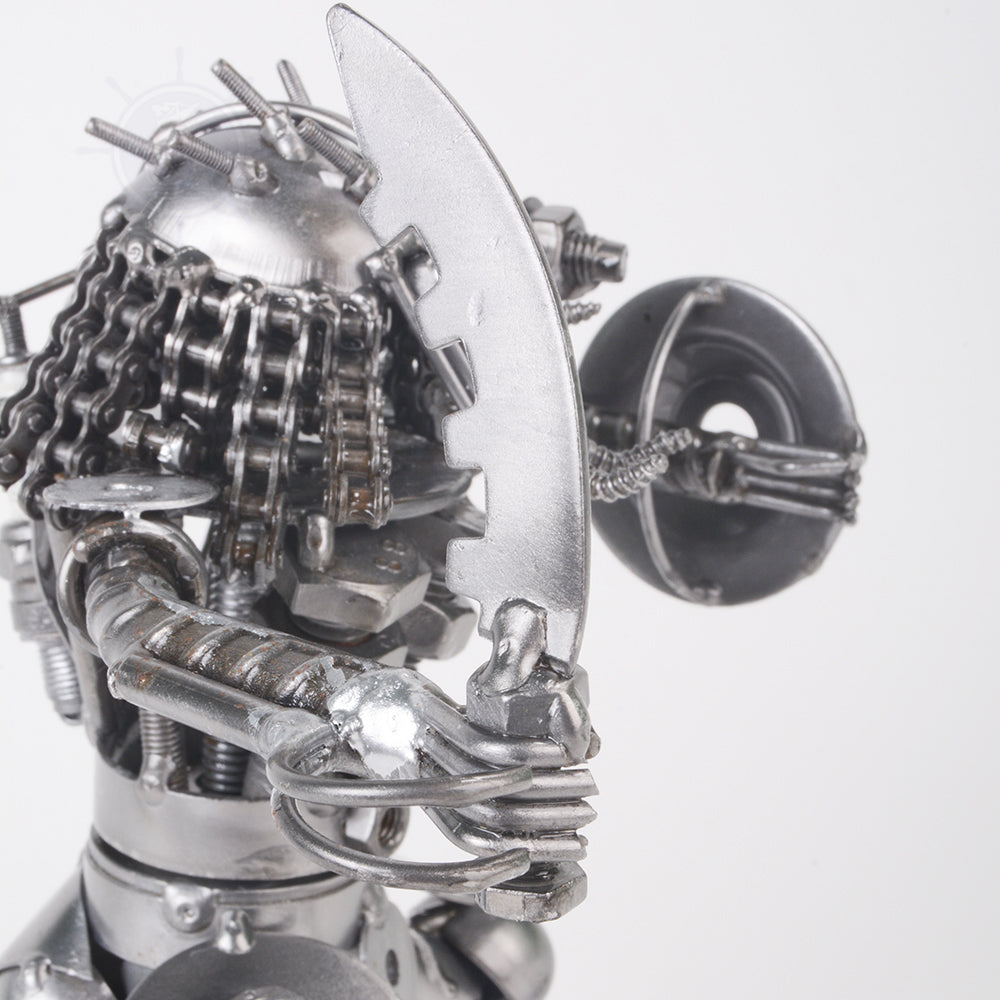 Metal Predator with Shield & Sword