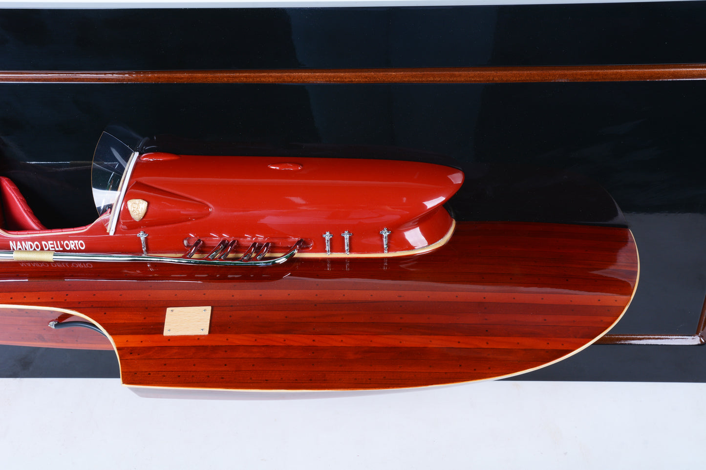 Ferrari Hydroplane Half-Hull 39 Inches L