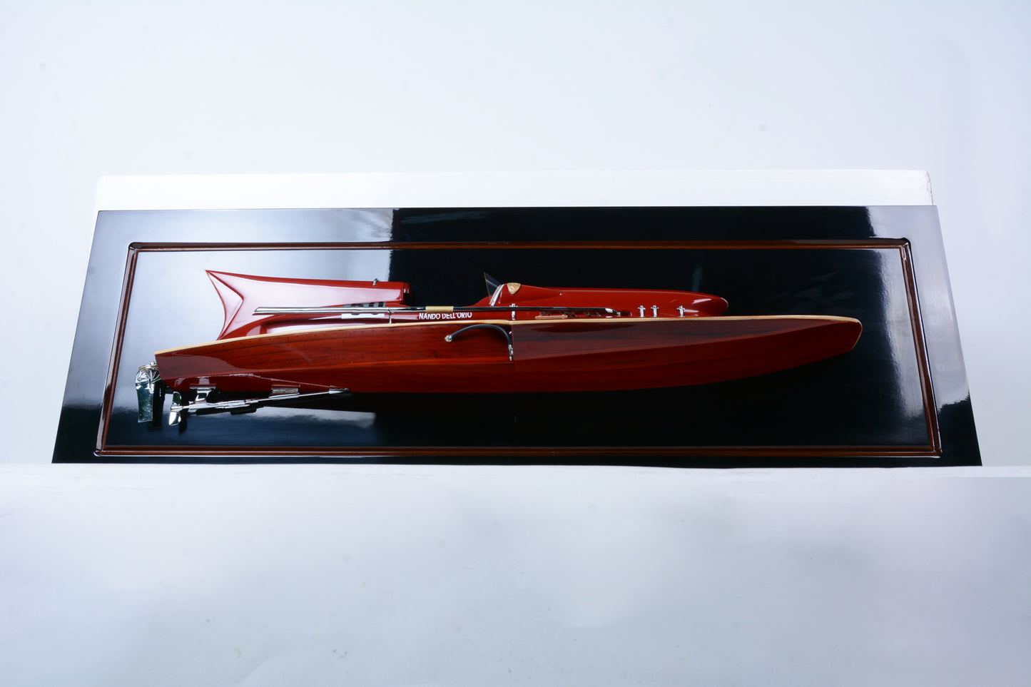 Ferrari Hydroplane Half-Hull 39 Inches L