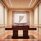 P110 - Display case for Antique Hawaiian Outrigger 36 inch