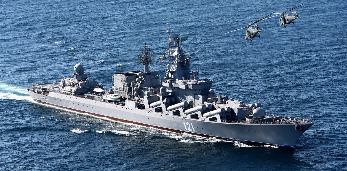 Russian Slava-Class Missile Cruiser 36 Inches Model