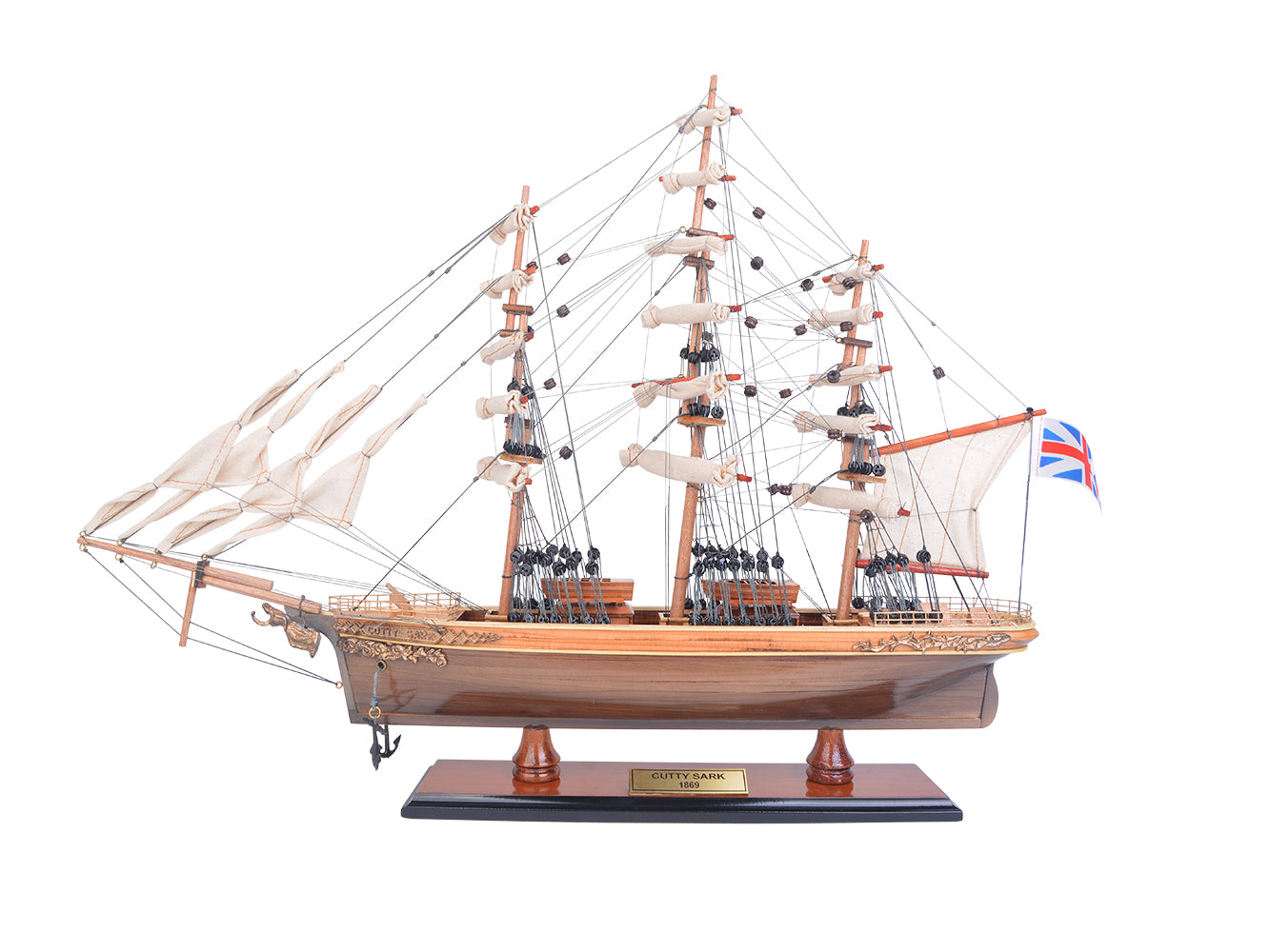 CUTTY SARK MODEL SHIP SMALL | High-quality | Fully Assembled Wooden Ship Models For Wholesale