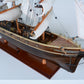 T016C - Cutty Sark (Black Wpod) Curved Sail L70