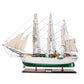 DANMARK PAINTED MODEL SHIP | High-quality | Fully Assembled Wooden Ship Models For Wholesale