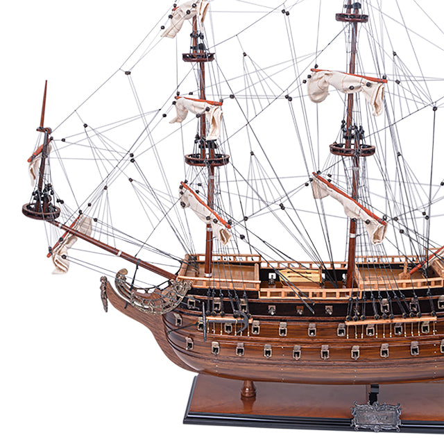 FURIEUX (L80) | High-quality | Fully Assembled Wooden Ship Models For Wholesale