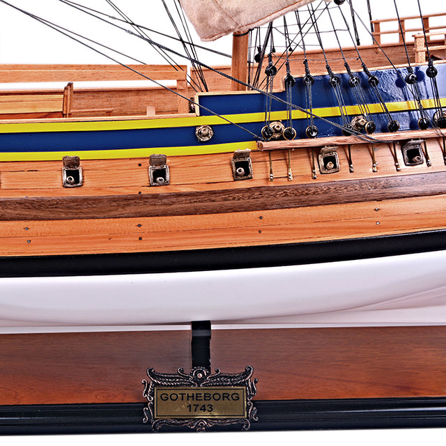 GOTHEBORG | High-quality | Fully Assembled Wooden Ship Models For Wholesale