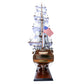Exclusive 34-inch USS Constitution Wooden Model Ship - High-Quality