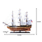 Exclusive 34-inch USS Constitution Wooden Model Ship - High-Quality