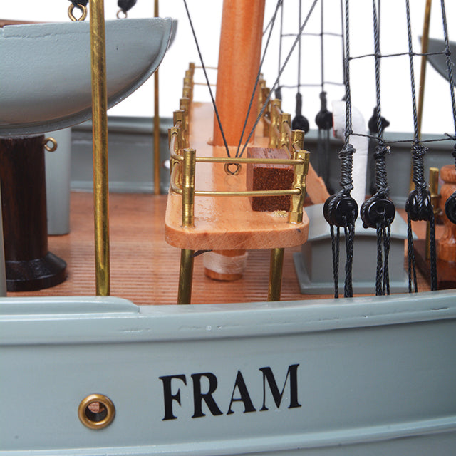 FRAM PAINTED L80 | High-quality | Fully Assembled Wooden Ship Models For Wholesale