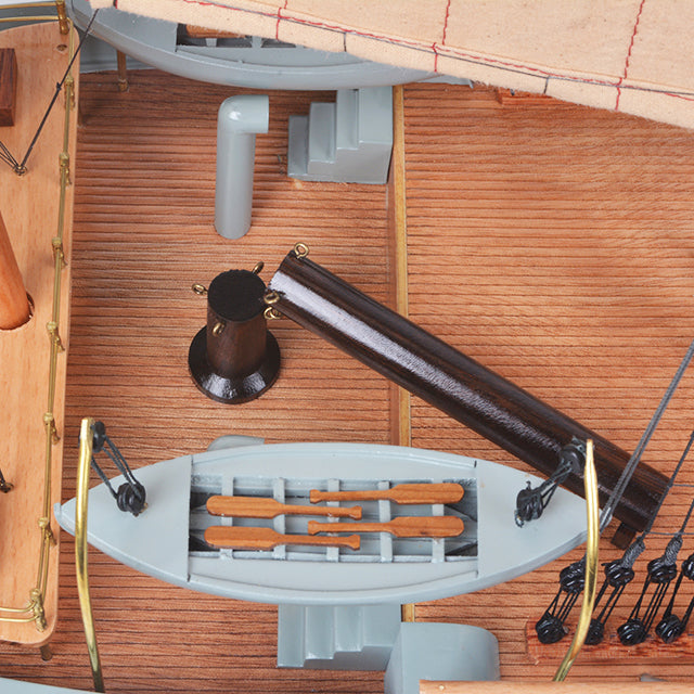 FRAM PAINTED L80 | High-quality | Fully Assembled Wooden Ship Models For Wholesale