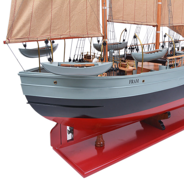FRAM PAINTED L80 | High-quality | Fully Assembled Wooden Ship Models For Wholesale