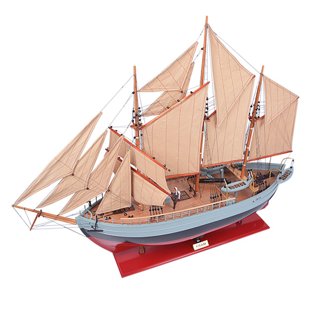 FRAM PAINTED L80 | High-quality | Fully Assembled Wooden Ship Models For Wholesale