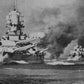 Italian Vittorio Veneto Littorio-Class (Pennant No. 550) 30 Inches Battleship Model