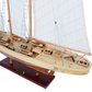 ATLANTIC YACHT Model Yacht| Fully Assembled Wooden Ship Model For Wholesale