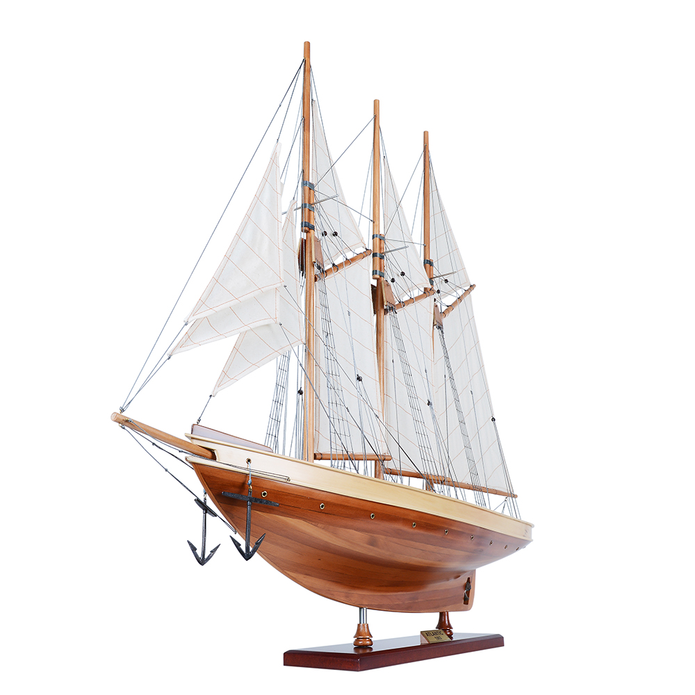 ATLANTIC YACHT Model Yacht| Fully Assembled Wooden Ship Model For Wholesale