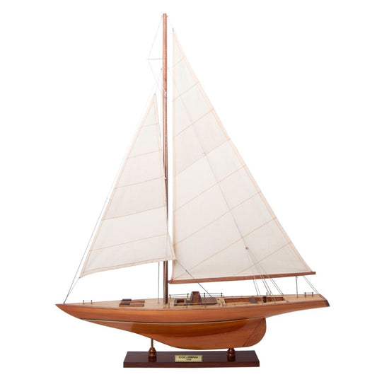 COLUMBIA Model Yacht Medium  Fully Assembled Wooden Ship Model For Wholesalec