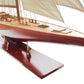 ENDEAVOUR XXL Model Yacht - Fully Assembled Wooden Ship Model For Wholesale