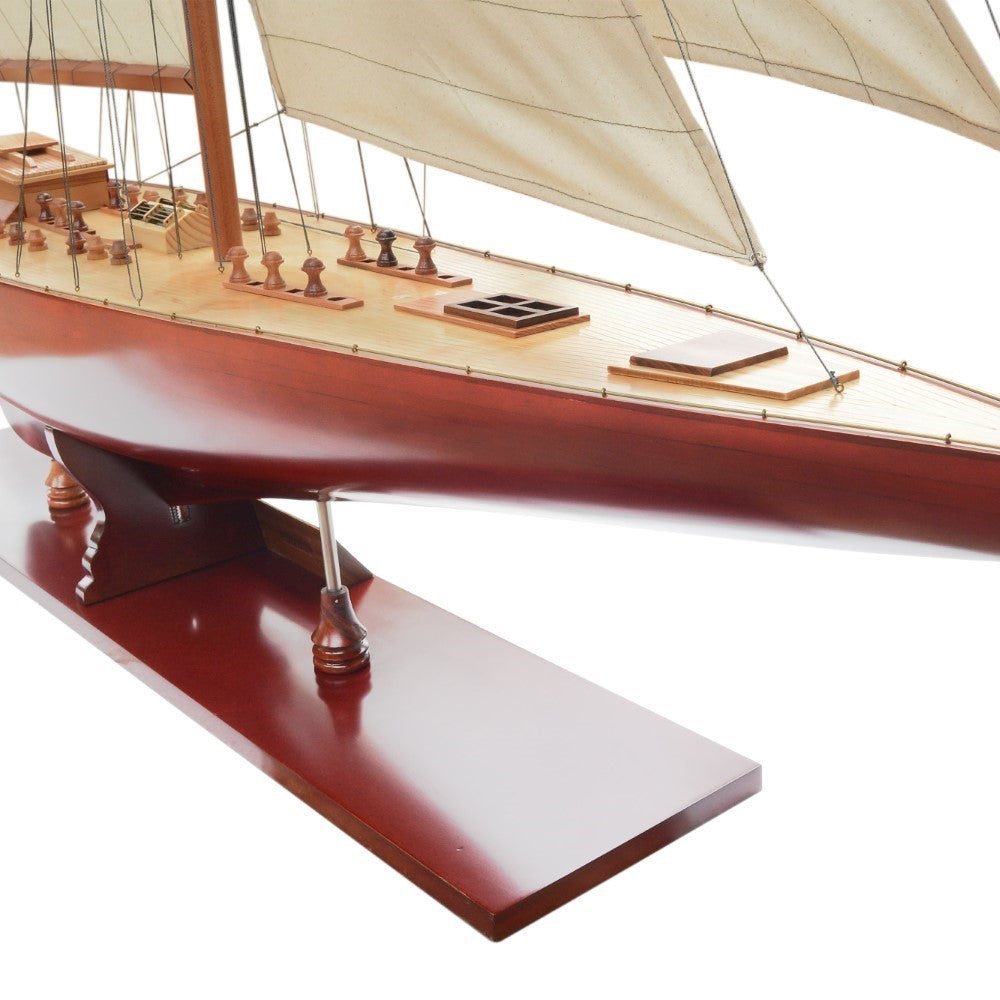 ENDEAVOUR XXL Model Yacht - Fully Assembled Wooden Ship Model For Wholesale