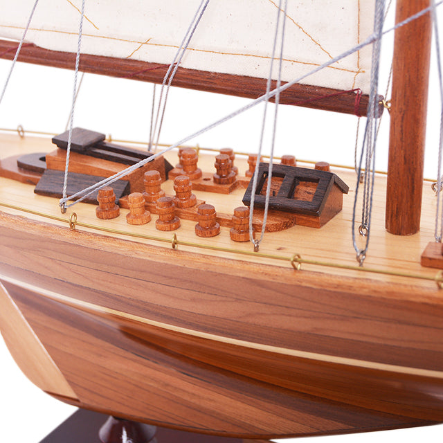 ENDEAVOUR (L50) | Partially Assembled Wooden Yacht Model For Wholesale
