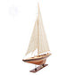 SHAMROCK YACHT L Model Yacht | Fully Assembled Wooden Ship Model For Wholesale