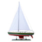 OMEGA Model Yacht 46 PAINTED | Museum-quality | Fully Assembled Wooden Ship Model For Wholesale
