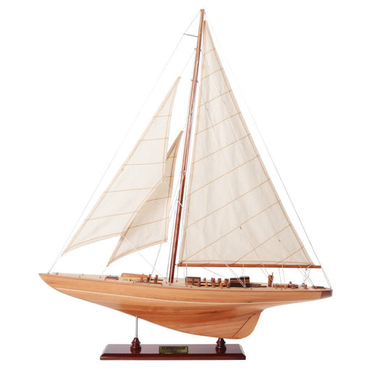 ENDEAVOUR Model Yacht MEDIUM | Fully Assembled Wooden Ship Model For Wholesale