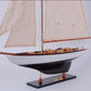 Tuiga Painted Medium Sailboat Schooner Yacht Model
