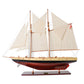 BLUENOSE II PAINTED L Model Yatch Partially Assembled Wooden Yacht Model For Wholesale