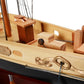 BLUENOSE II PAINTED L Model Yatch Partially Assembled Wooden Yacht Model For Wholesale