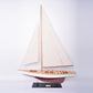 USS Constellation Painted Large Sailboat Schooner Yacht Model L81cm