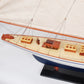 Defender Painted Large Sailboat Schooner Yacht Model 31 Inches Long
