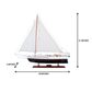 SKIPJACK PAINTED | Fully Assembled Wooden Ship Model For Wholesale