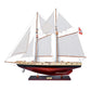 BLUENOSE II PAINTED MEDIUM Model Yacht | Partially Assembled Wooden Yacht Model For Wholesale