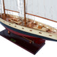 BLUENOSE II PAINTED MEDIUM Model Yacht | Partially Assembled Wooden Yacht Model For Wholesale