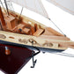 BLUENOSE II PAINTED MEDIUM Model Yacht | Partially Assembled Wooden Yacht Model For Wholesale