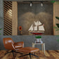 BLUENOSE II PAINTED MEDIUM Model Yacht | Partially Assembled Wooden Yacht Model For Wholesale