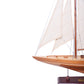 Rainbow Medium Sailboat Schooner Yacht Model 31 Inches Long