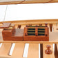 SHAMROCK (SEE THROUGH) XLARGE Model Yacht | Partially Assembled Wooden Yacht Model For Wholesale