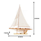SHAMROCK (SEE THROUGH) XLARGE Model Yacht | Partially Assembled Wooden Yacht Model For Wholesale
